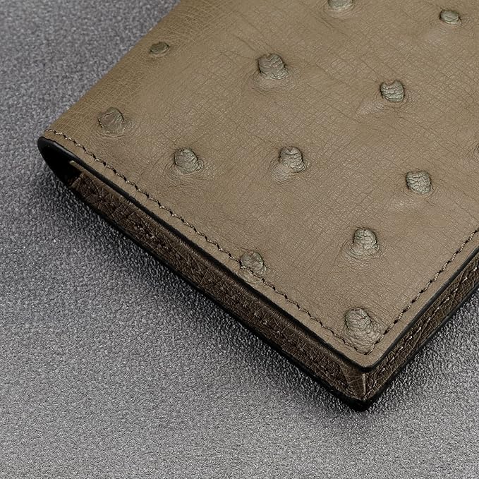 Leather Business Card Case Holder for Men & Women, Italian Calfskin
