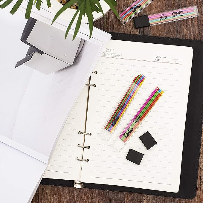 Mr. Pen- 2mm Lead Refills, 48 Pack, Colored Mechanical Pencils, 2.0 mm Lead Refills