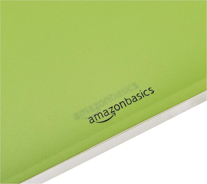 Amazon Basics 8-Tab Plastic Binder Divider with Multicolor Tab Label for 3 Ring Binder, Letter Size, 48 Sets