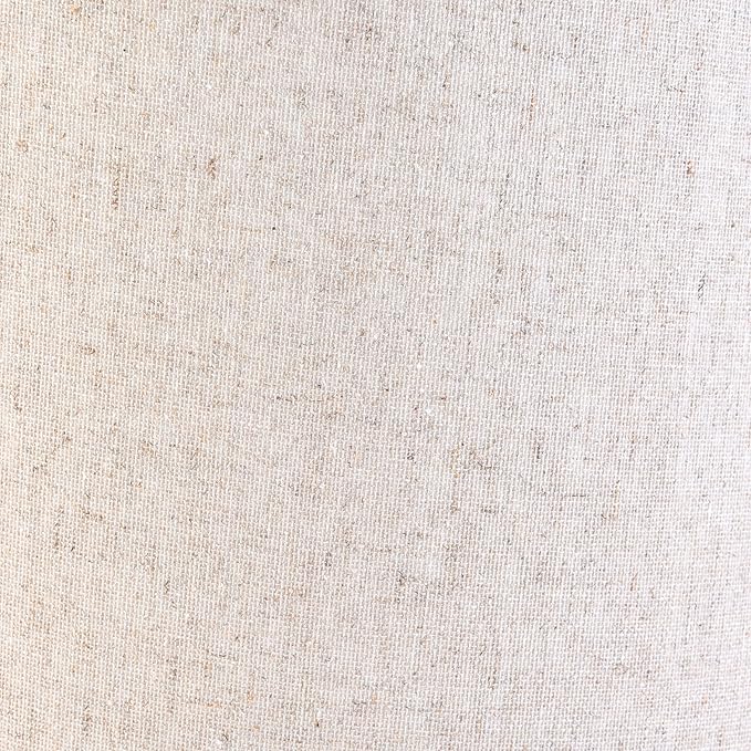 Beige Fabric Lamp Shade Set of 2 Medium Lamp Shades-11"×13"×10" Inch, Lampshades fit with Spider for Table Lamps, Floor Replacement, Modern Farmhouse Lamp Shade,Required Assembly