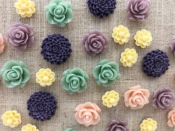 24Pcs Decorative Pushpins,Cork Board Tacks,Bulletin Board Tacks,Thumb Tack Decorative for CorkBoard, Office Organization or Home