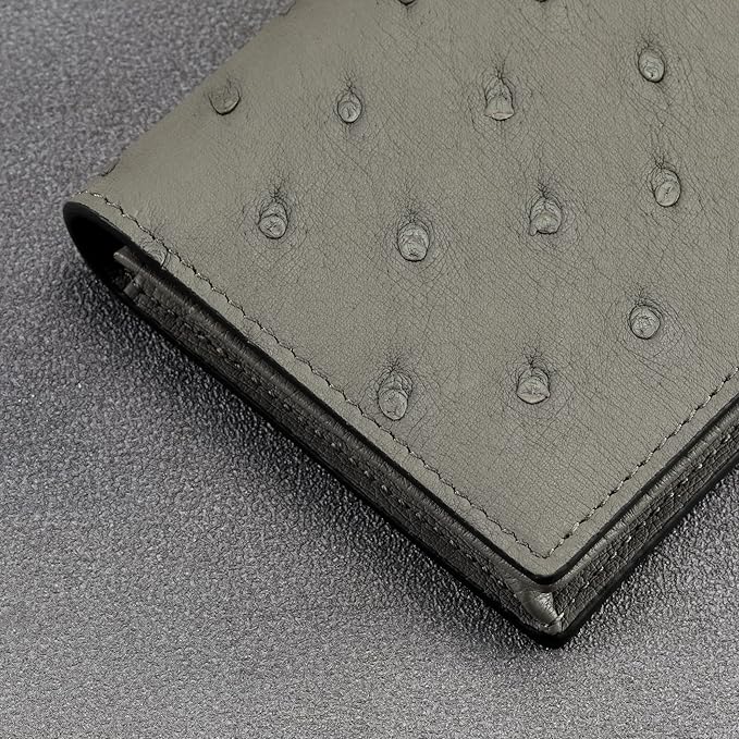 Leather Business Card Case Holder for Men & Women, Italian Calfskin