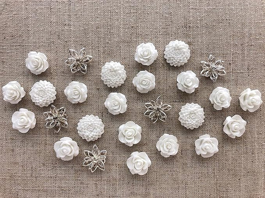 24Pcs Decorative Pushpins,Cork Board Tacks,Bulletin Board Tacks,Thumb Tack Decorative for CorkBoard, Office Organization or Home