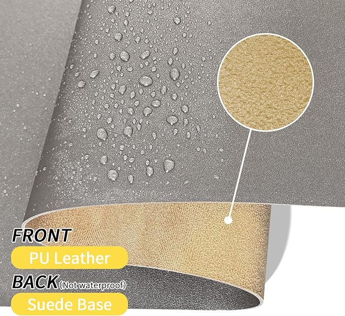 Bloss Pearl Gray Desk Mat 31.5"x15.7", Desk Matt for Desktop, Waterproof Large Desk Pad, Computer Mat for Office/Home/Decor/Christmas Desk Mat