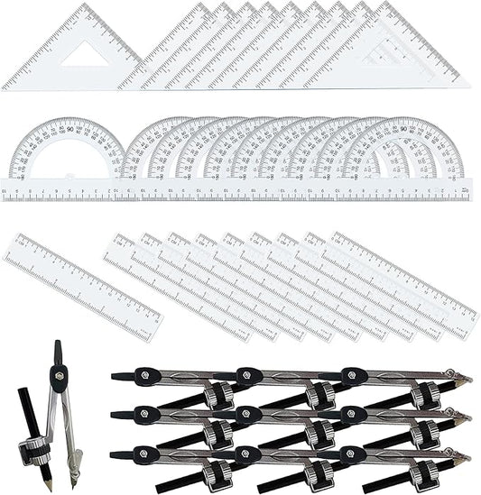 Virginia's Store 40 Piece, Precision Geometry Set (10x 4piece Sets)