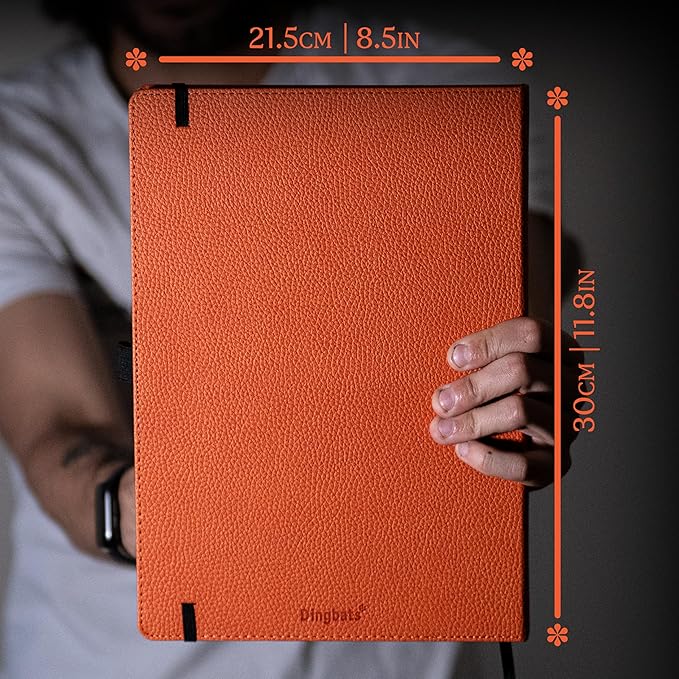 A4+ Orange Tiger Lined (Wildlife)