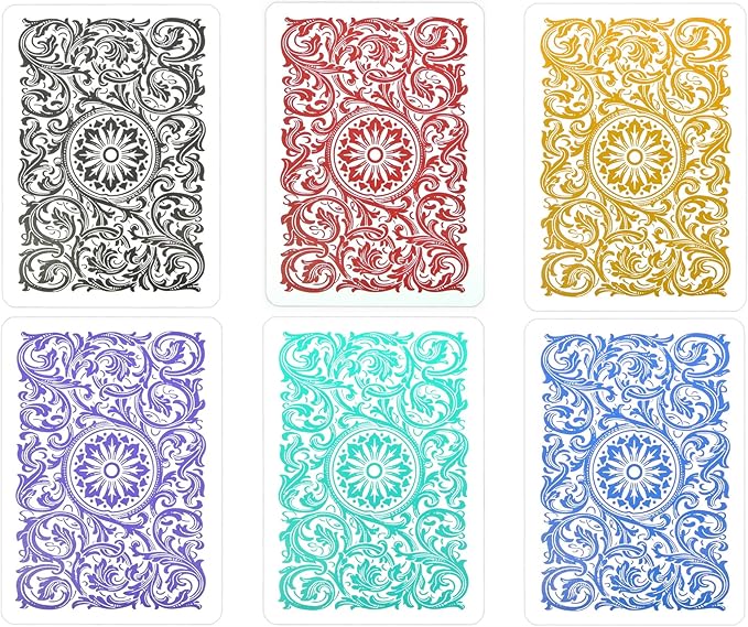 Copag Elite 100% Plastic Playing Cards, Poker Size (Standard) Jumbo Index Single Deck (12 Pack)