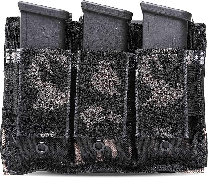 Tacticon P1 P2 P3 BattlePouch | Universal Pistol Mag Pouch | Combat Veteran Owned Company | Molle Single Double Triple Pistol Magazine Holster for Ammo | Tactical Bag Accessories Holder