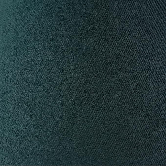 Green Velvet Lampshades Set of 1 Large Drum Lamp Shade 16" Top x 16" Bottom x 12" High (Spider) Modern Lamp Shade - Ideal for Table & Floor Lamps - Lampshades Replacement - By GO&SO