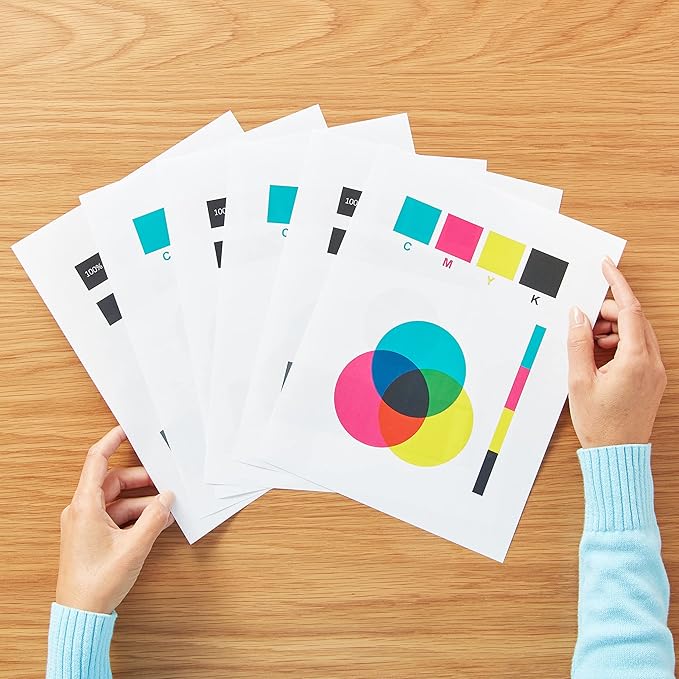 Amazon Basics Multipurpose Copy Printer Paper, 8.5 x 11 Inches, 20 lb, 1 Ream, (500 Sheets), 96 Bright, White