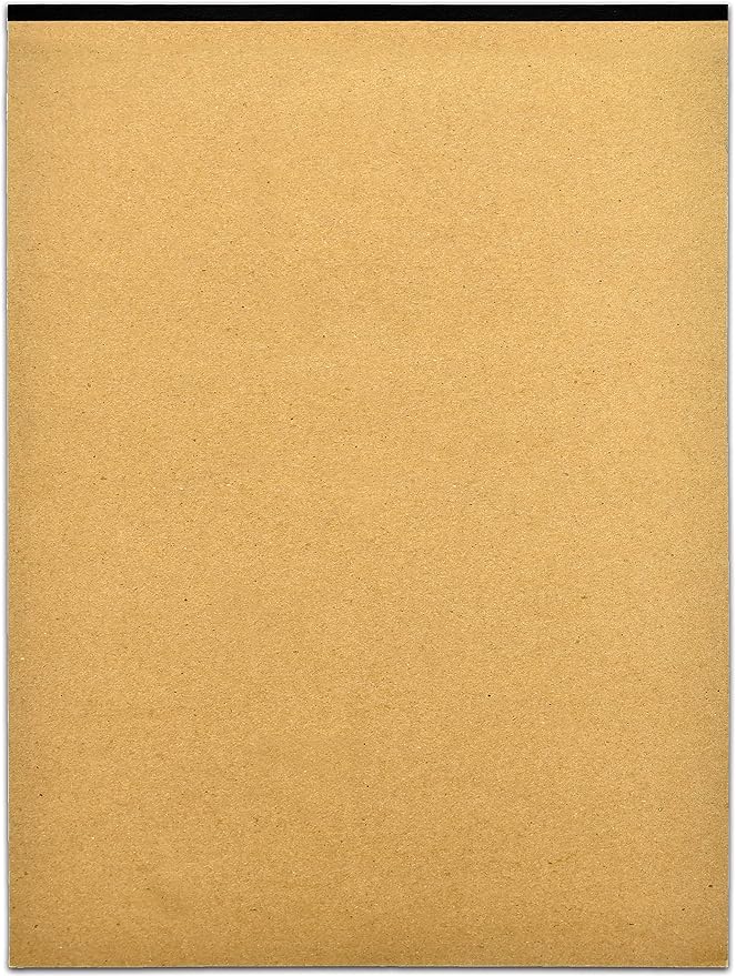Helix - 100% Rag Vellum Paper Pad - 18 Inch x 24 Inch - 50 Sheet Pad - Acid-Free - Drafting, Art, Sketching and Tracing