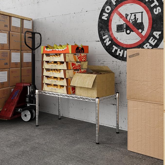 Regal Altair 14" Deep x 30" Wide x 14" Height Wire Shelving Kit | 1-Tier | NSF Commercial Storage Rack Unit