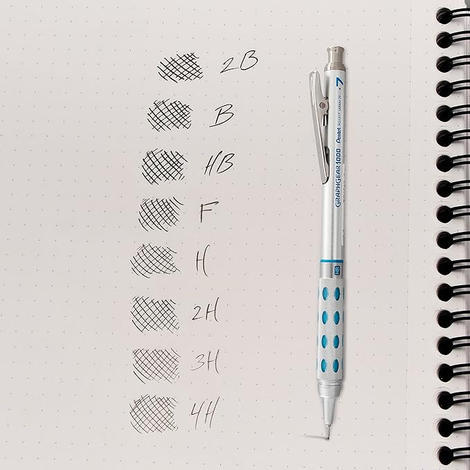 Pentel C27BPHB3K6 Super Hi-Polymer Lead Refills, 0.7mm, HB, Black, 30 per Tube (Pack of 3 Tubes)