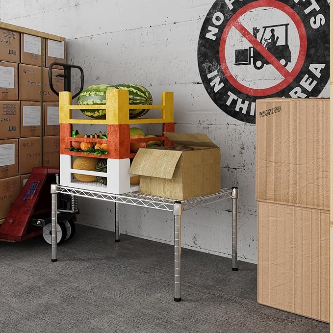 Regal Altair 18" Deep x 30" Wide x 14" Height Wire Shelving Kit | 1-Tier | NSF Commercial Storage Rack Unit