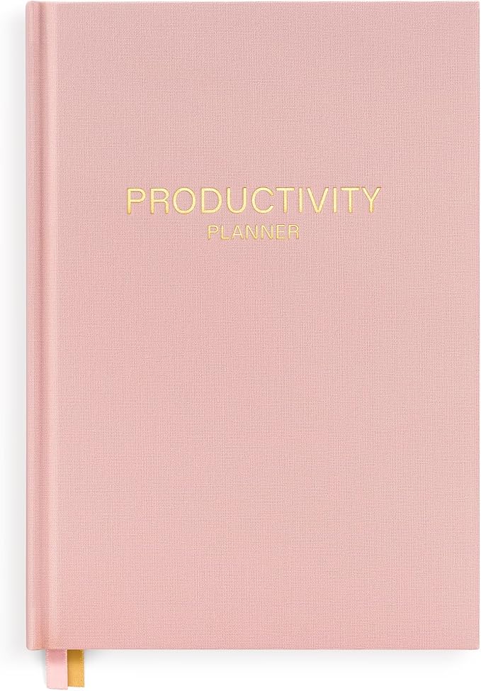 3-Month Productivity & Goal Planner 2026 - Undated Daily Monthly Weekly Planner for Women, Habit Tracker, Time Management & Mindfulness Journal, A5 To Do List Organizer