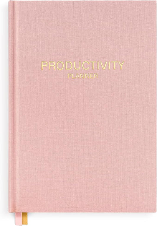 3-Month Productivity & Goal Planner 2026 - Undated Daily Monthly Weekly Planner for Women, Habit Tracker, Time Management & Mindfulness Journal, A5 To Do List Organizer
