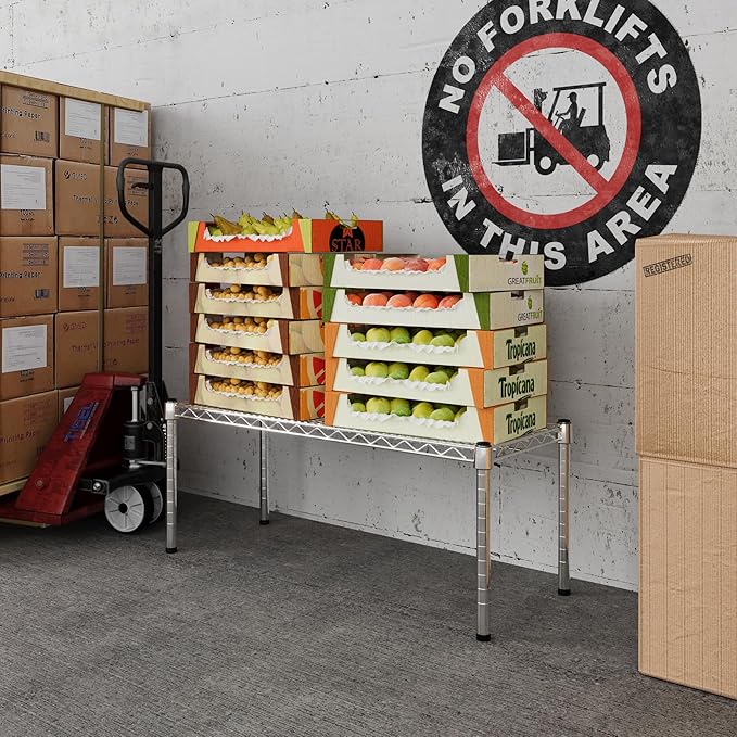 Regal Altair 14" Deep x 36" Wide x 14" Height Wire Shelving Kit | 1-Tier | NSF Commercial Storage Rack Unit
