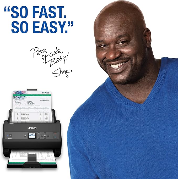Epson Workforce ES-865 High Speed Color Duplex Document Scanner with Twain Driver