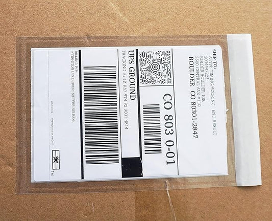 1000 Pcs Premium 4.7''x7.5'' Packing List Envelope, Tailored Size for 4x6'' Shipping Labels, Adhesive Shipping Label Pouch/Sleeve