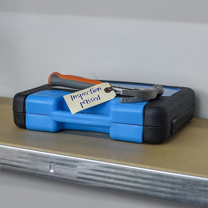 INNOVART Shipping Tags Double Wired 3 3/4" x 1 7/8", Manila Wire Tag with Reinforced Eyelet, Manila Tag Case of 1000