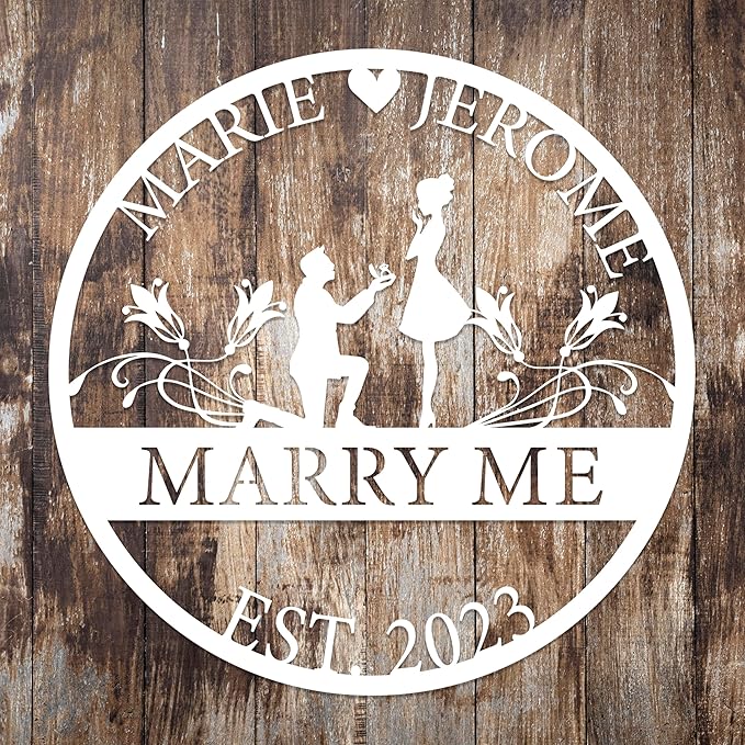 Personalized Valentines Metal Wall Sign, Custom Infinity Heart Love Couple Name Sign, Valentine's Wedding Gifts for Couples, Metal Engagement Sign, Home Decoration, Gift for Anniversary